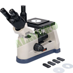 Inverted Trinocular Metallurgical Microscope
